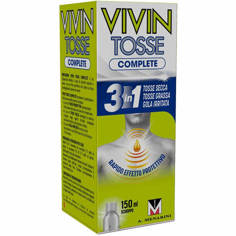 Vivin Tosse Complete Sciroppo Per Tosse 150ml