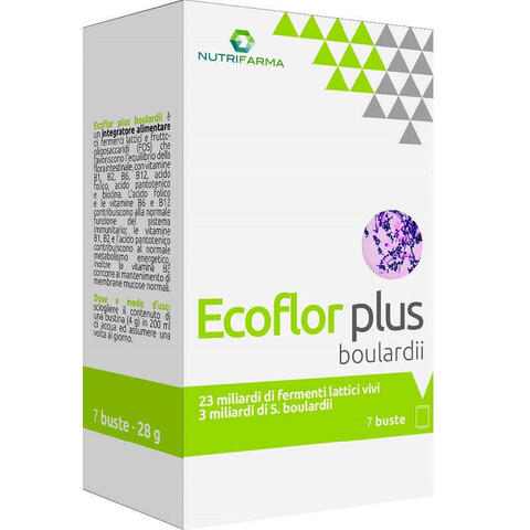 Ecoflor plus boulardii 7 bustine