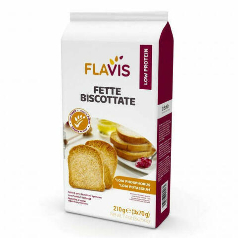 Flavis Fette Biscottate Aproteiche 300 G