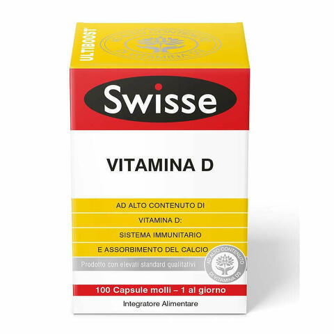 Swisse Vitamina D 100 Capsule Molli