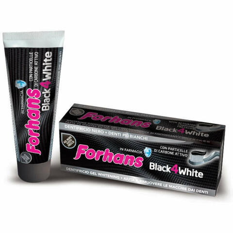 Dentifricio Forhans Gel Black4white