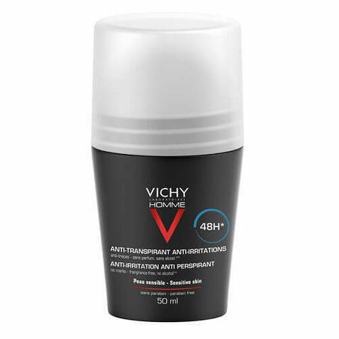 Vichy Homme Deodorante Uomo Bille Pelle Sensibile 50ml