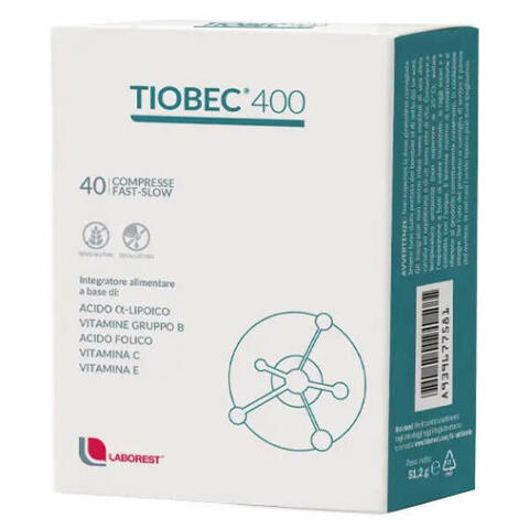 Tiobec 400 40 Compresse Fast-slow