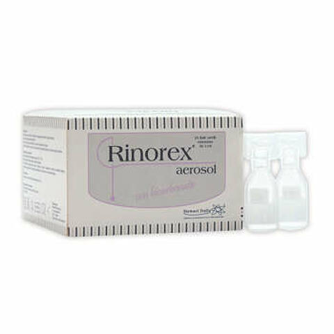 Fiala Per Aerosol Rinorex Bicarbonato 3ml 25 Pezzi