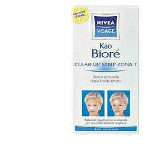 Nivea Viso Kao Biore' Clearup Strip Zona T