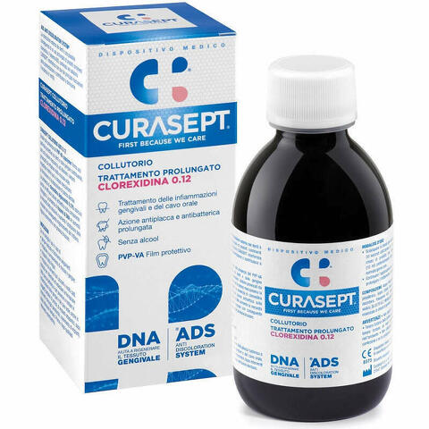 Curasept Collutorioorio 0,12 Ads + Dna 200ml