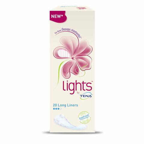 Salvaslip Per Incontinenza Piccole Perdite Lights By Tena Long 20 Pezzi