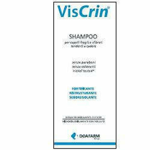 Viscrin Shampoo Capelli Fragili E Sfibrati Tendenti A Cadere 200ml