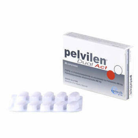 Pelvilen Dual Act 20 Compresse