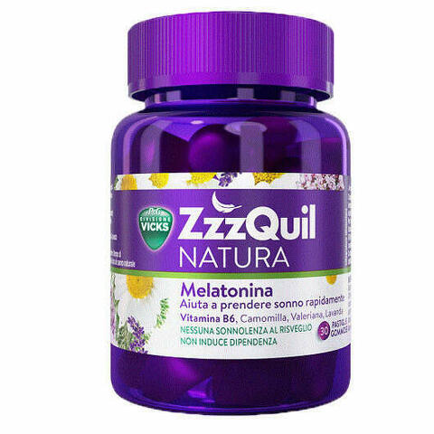 Vicks Zzzquil Natura 30 Pastiglie Gommose