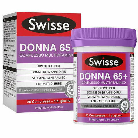 Swisse Donna 65+ Complesso Multivitaminico 30 Compresse