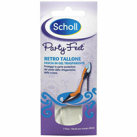 Plantare Ortopedico Per Retro Tallone Party Feet Scholl Gel Activ 1 Paio