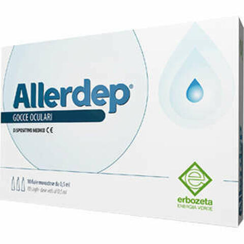 Allerdep Gocce Oculari 10 Fiale Monodose 0,5ml