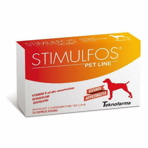 Stimulfos Pet Line Cane Mangime Complementare Scatola 30 Compresse