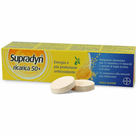 Supradyn Ricarica 50+ 15 Compresse Effervescenti