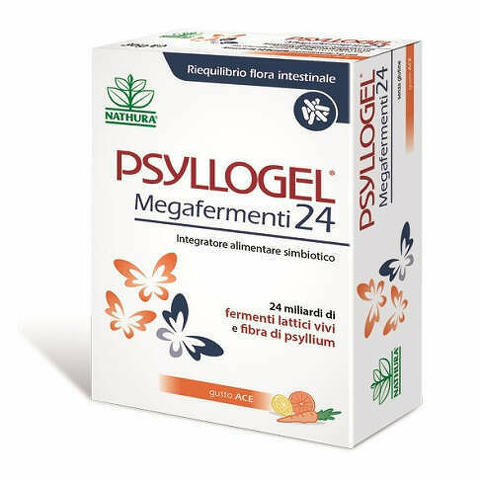 Psyllogel Megafermenti 24 Ace 12 Bustinee 3 G