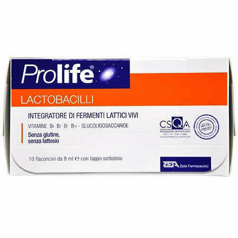 Prolife Lactobacilli 10 Flaconcini 8ml