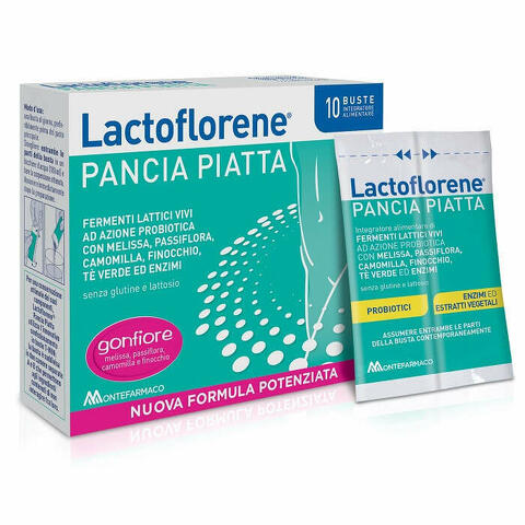 Lactoflorene Pancia Piatta 10 Bustine