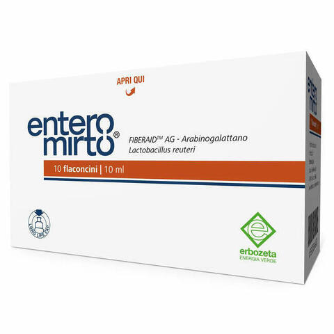 Entero Mirto 10 Flaconcini Da 10ml