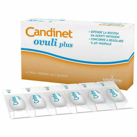 Candinet Ovuli Plus 6 Pezzi