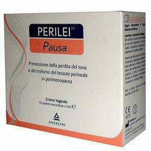 Perilei Pausa Crema Vaginale 10 Tubetti Monodose Da 5ml