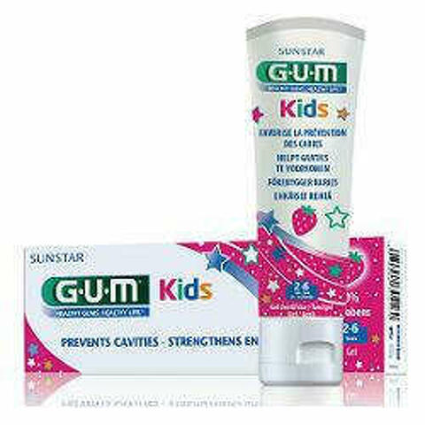 Gum Kids Dentifricio 2/6 Fluoro 500 Ppm