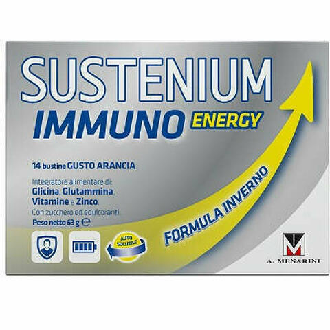 Sustenium Immuno Energy 14 Bustine Da 4,5 G