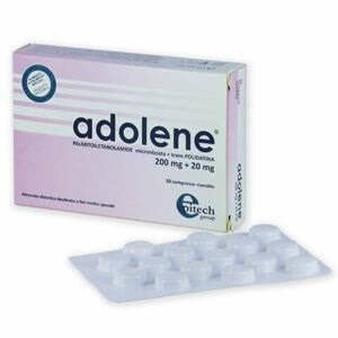 Adolene 200mg+20mg 30 Compresse