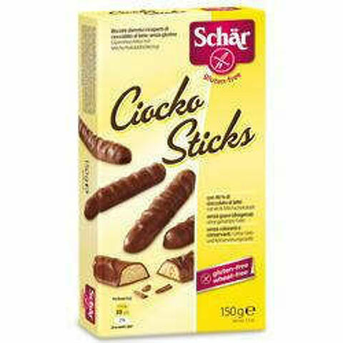 Schar Ciocko Stick Ricoperti Di Cioccolato Al Latte 150 G