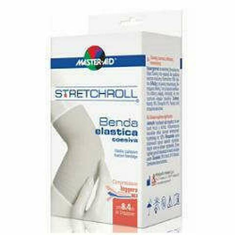 Benda Elastica Autobloccante Master Aid Stretchroll 6x400 Cm