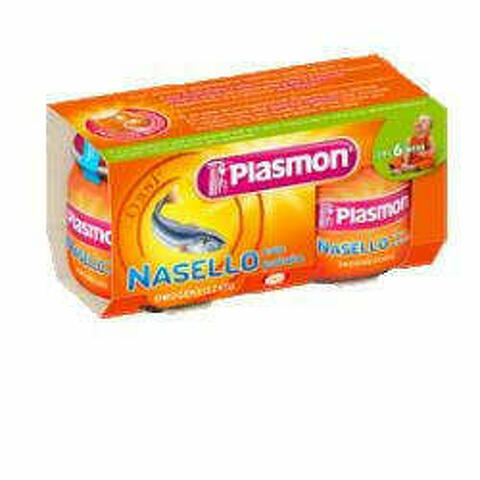 Plasmon Omogeneizzato Nasello/patate 80 G X 2 Pezzi