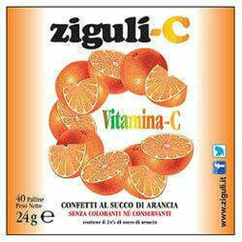 Ziguli C Arancia 40 Confetti 24 G