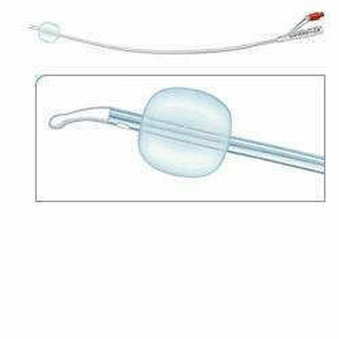 Catetere Vescicale Per Adulti Tipo Foley Brillant Plus Con Palloncino In Silicone Senza Scanalature Ch 18 Lunghezza 41 Cm