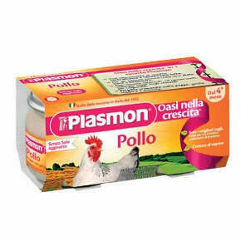 Plasmon Omogeneizzato Pollo 120 G X 2 Pezzi