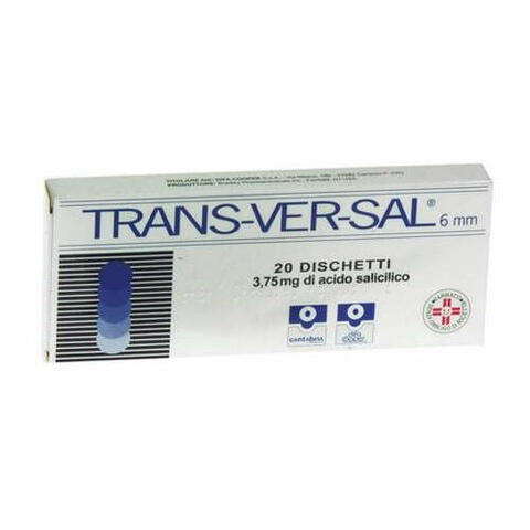 3,75 Mg/6 Mm Cerotti Trandermiciscatola 20 Cerotti Transdermici 6 Mm - 24 Cerotti Di Fissaggio Ed Una Limetta