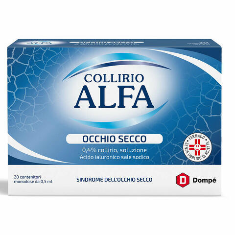 0,4% Collirio, Soluzione20 Contenitori Monodose Da 0,5 Ml