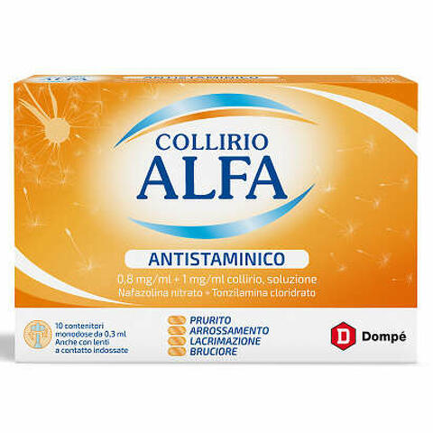 0,8 Mg/ml + 1 Mg/ml Collirio, Soluzione10 Contenitori Monodose 0,3 Ml