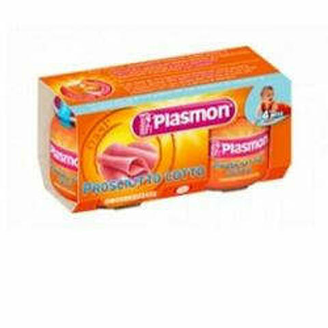 Plasmon Omogeneizzato Prosciutto Cotto 80 G X 2 Pezzi