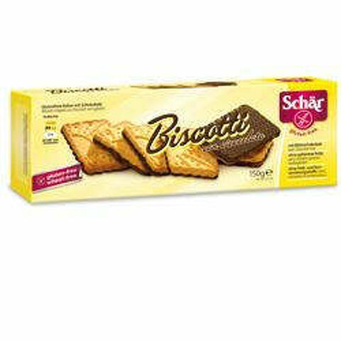 Schar Biscotto Con Cioccolato Dark Chocolate 150 G