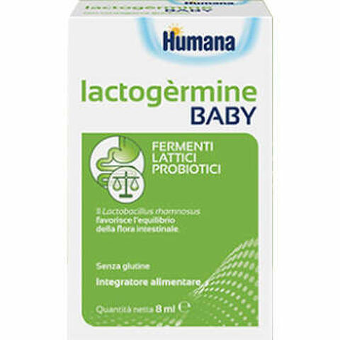 Lactogermine Baby Gocce Flacone Da 7,5 G Con Tappo Serbatoioe Contagocce