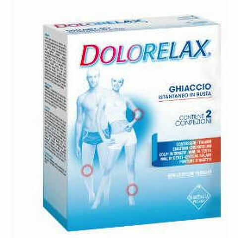 Dorelax Ice Bag Ghiaccio Bustinea 2 Pezzi