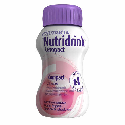 Nutridrink Compact Fragola 4x125ml