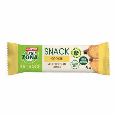 Enerzona Snack Cookie Milk Ciocholate 33 G