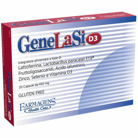 Genelasi D3 20 Capsule 450mg