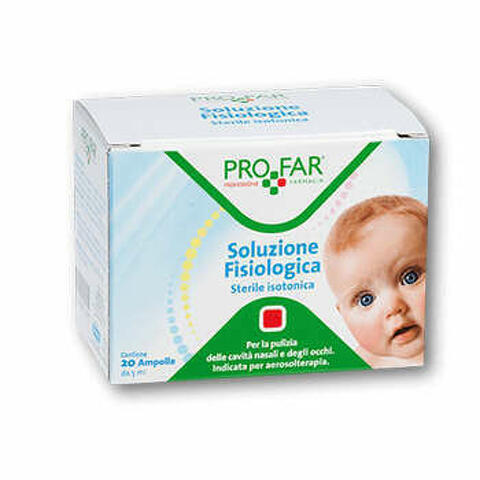 Profar Soluzione Fisiologica Sterile Isotonica 2ml 20 Ampolle