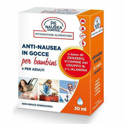 P6 Nausea Control Gocce Antinausea 30ml