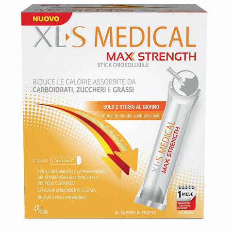 Xls Medical Max Strength 60 Stick Orosolubili