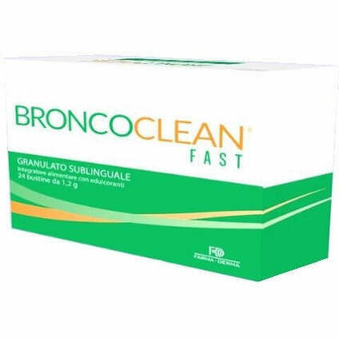 Broncoclean Fast Granulato Sublinguale 24 Bustine