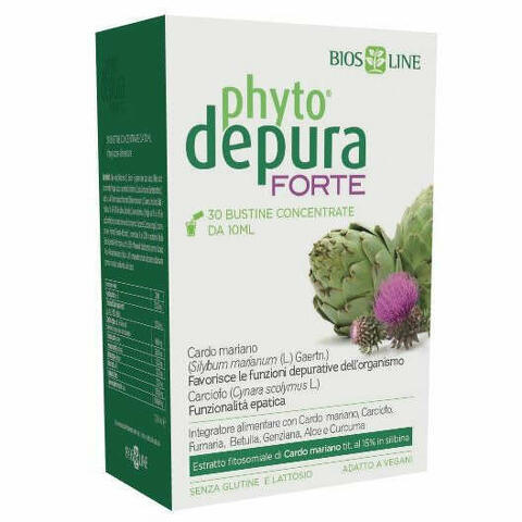 Phytodepura Forte 30 Bustine Concentrate Da 10ml