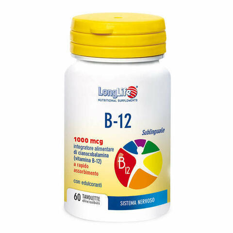 Longlife B12 1000 Mcg 60 Tavolette